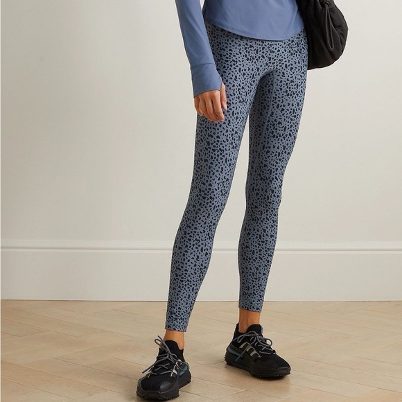 All Access NYC • Blue Black Spotted Leggings - Picture 1 of 9